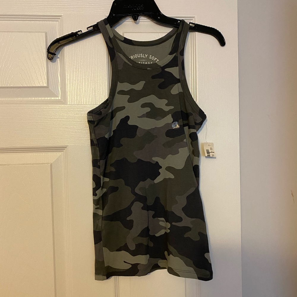 Camo tank top